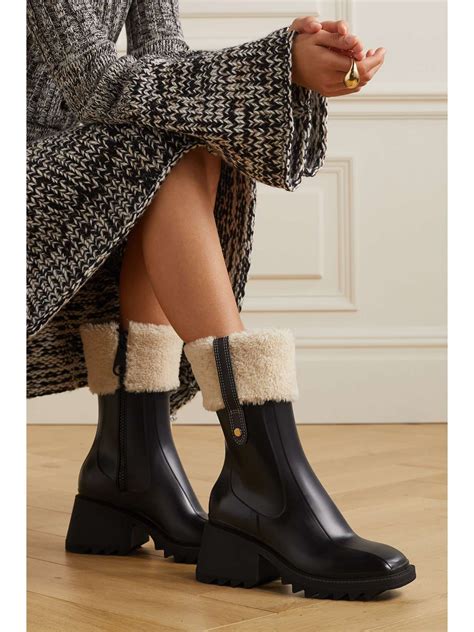 chloe betty rubber boots|chloe ankle boots sale.